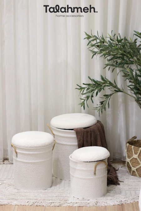 طقم سلال ثلاثي منجد فرو